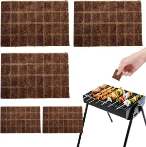 160P Fire Starter Squares,Charcoal Lighter Cubes,Firestarter Lighter Cubes for Charcoal Grill