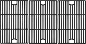 17inch Grill Grates for Nexgrill 6 Burner 720-0896 720-0896B 720-0896E 720-0898 720-0896X 720-0896C 720-0896CP 720-0898A, Cast Iron Cooking Grids for Homedepot Nexgrill 6-Burner Deluxe 720-0896,3Pack
