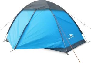 2-3 Person Backpacking Tent, 3-4 Season Lightweight Waterproof Tents with Two Doors for Outdoor Camping, Hiking, Family Beach Hunting Travel