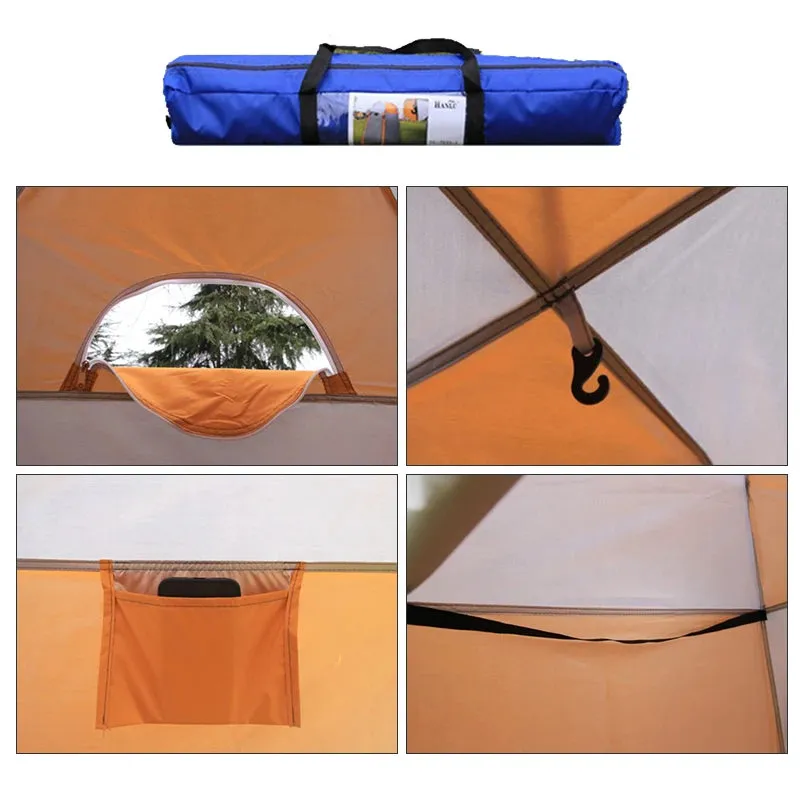 2-Person Auto Tent for Camping and Fishing