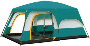 2 Person Camping Tent, Windproof and Snowproof Tent, Professional Mountaineering Four Seasons Outdoor Tent for Couples Outdoor Camping and Mountaineering