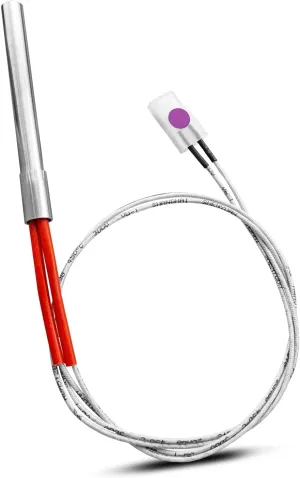 200W 120V Hot Rod Igniter Fit for Oklahoma Joe's Rider 600 900 Combo DLX, Pellet Grill Igniter Replacement Replace 16801-20B, Temperatures Up to 1200°F