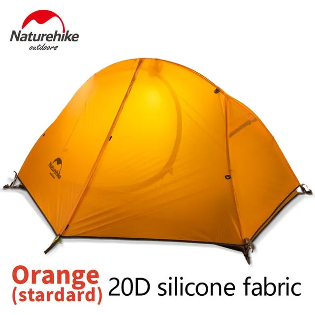 3 Excellent Picnic Tent Camping Tent Double NH18A180-D Person Layer Seasons NatureHike Ultralight 1-2 Tent Silicon Dual-purpose 20D Waterproof Outdoor