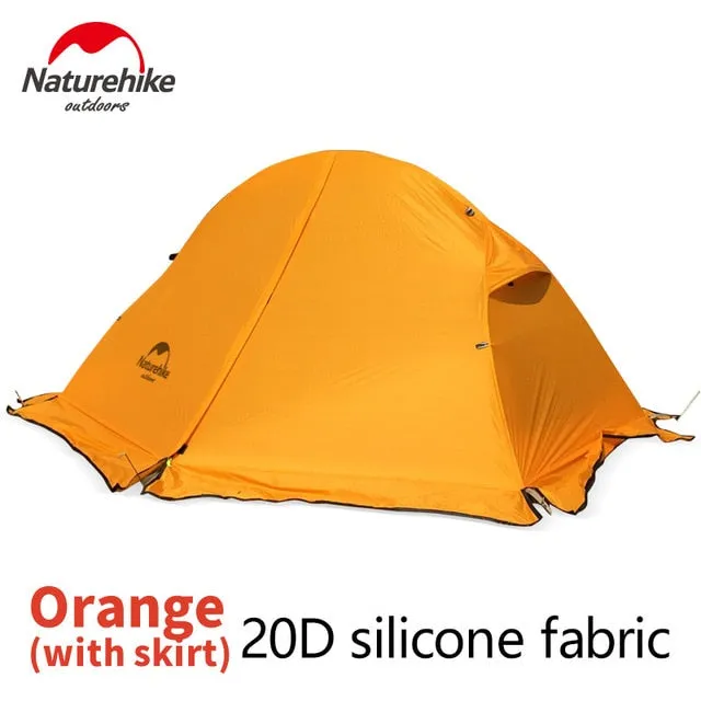 3 Excellent Picnic Tent Camping Tent Double NH18A180-D Person Layer Seasons NatureHike Ultralight 1-2 Tent Silicon Dual-purpose 20D Waterproof Outdoor