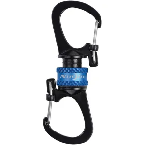 360° MAGNETIC LOCK DUAL CARABINER