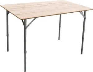 39.35"x25.5" Adjustable Height Folding Table W/Carry Bag