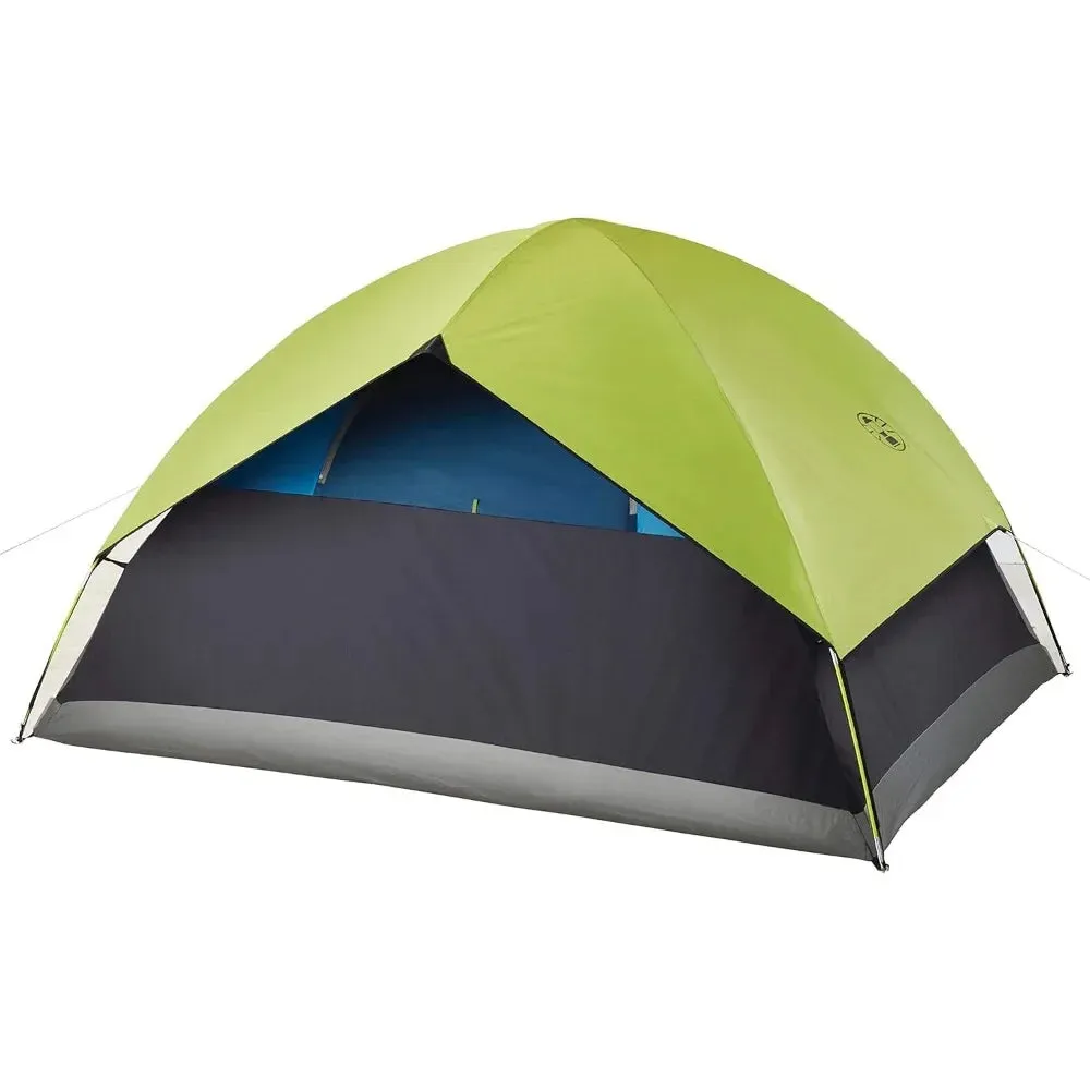 4-Person Sun Blocking Camping Tent