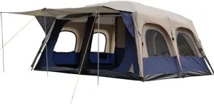 5 Person Family Camping Tent 4 Season Double Layers Waterproof Anti-Uv Windproof Tents Family Outdoor Camping Tent