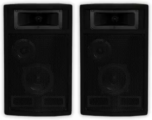 Acoustic Audio by Goldwood Acoustic Audio PA-500X Passive 800 Watt 3-Way Pair DJ PA Karaoke Studio Speakers