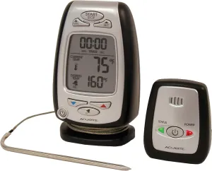 AcuRite 03168 Wireless Cooking and Barbeque Thermometer with Pager, 0.3