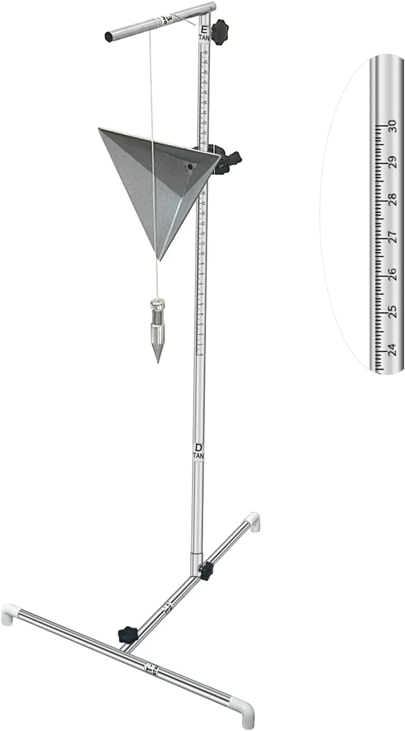 ADAS Calibration Tool Automotive Radar Aiming Corner Reflector Kit Included Plumb Bobs with String Graduated 0-30 cm Scale, Car Calibration Kit Compatible with Kia Honda Toyota Mazda Ford GM Hyundai