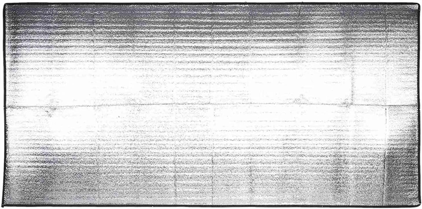 Akozon Quality Outdoor Foldable Camping Sleeping Mattress - Aluminum Foil EVA Moistureproof Mat, Ideal for Camping, Picnic, 2m X 2m