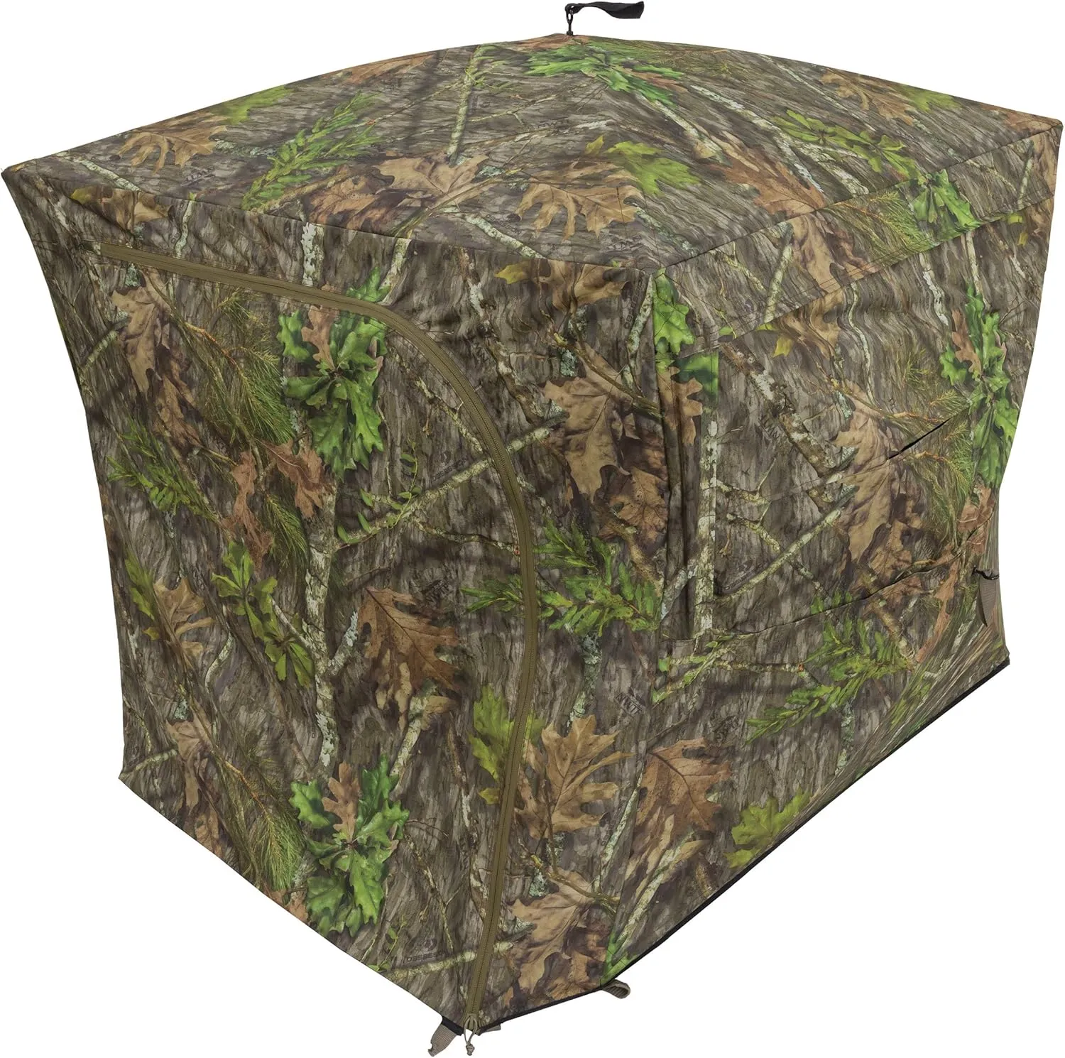 ALPS OutdoorZ Deception Pop Up Hunting Blind Featuring Unique Small Footprint Four Hub Design, Wide Windows with Silent Open, Extra Large Easy Access Door