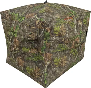 ALPS OutdoorZ Deception Pop Up Hunting Blind Featuring Unique Small Footprint Four Hub Design, Wide Windows with Silent Open, Extra Large Easy Access Door