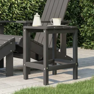 Anthracite Outdoor Table for Patio Dining Camping Furniture, UV-Resistant Table, Folding Side Tables for Hallway,