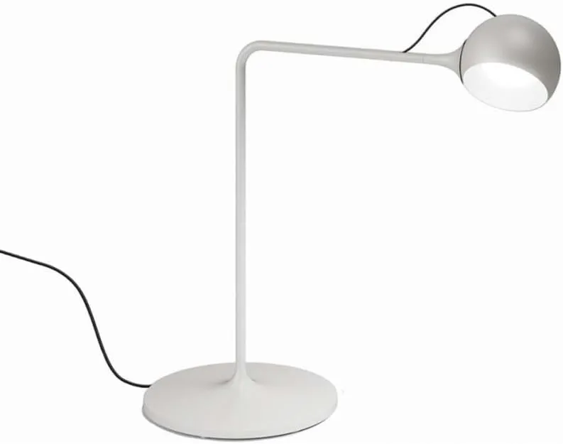 Artemide Ixa LED Table Lamp | 10W 3000K 90CRI White/Grey 120V
