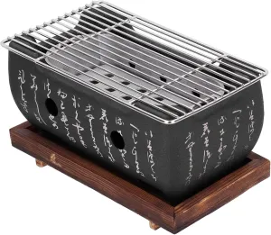 Barbecue Grill, Aluminum Alloy Material, Charcoal Grill, Portable Simple And Generous Fashionable Restaurant BBQ Grill for Home Outdoors