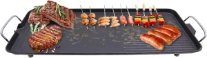 Barbecue Grill Portable Small BBQ Grill Outdoor Folding Barbecue Grill with Adjustable Temperature for Cooking Camping Hiking Picnics Party Patio 26.77X11.02X2.76in