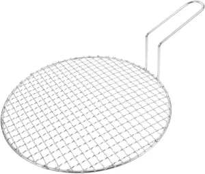Barbecue net, barbeque grill outdoor,Charcoal Grill Grill Outdoor Outdoor Grill Mesh Grill Mat Bbq Cooking Grates Roast Pan Bbq Pad Korean Grill Pan Bbq Mesh Pad Grill Mesh Bread Silver Screen Stainle