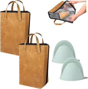 BBQ Blanket for Resting Meat,Meat Resting Bag,Reusable Smoker Grilling Meat Insulated Resting Bag with Wide Mouth for Large,Can store Brisket/bacon/beef/turkey (style 2)