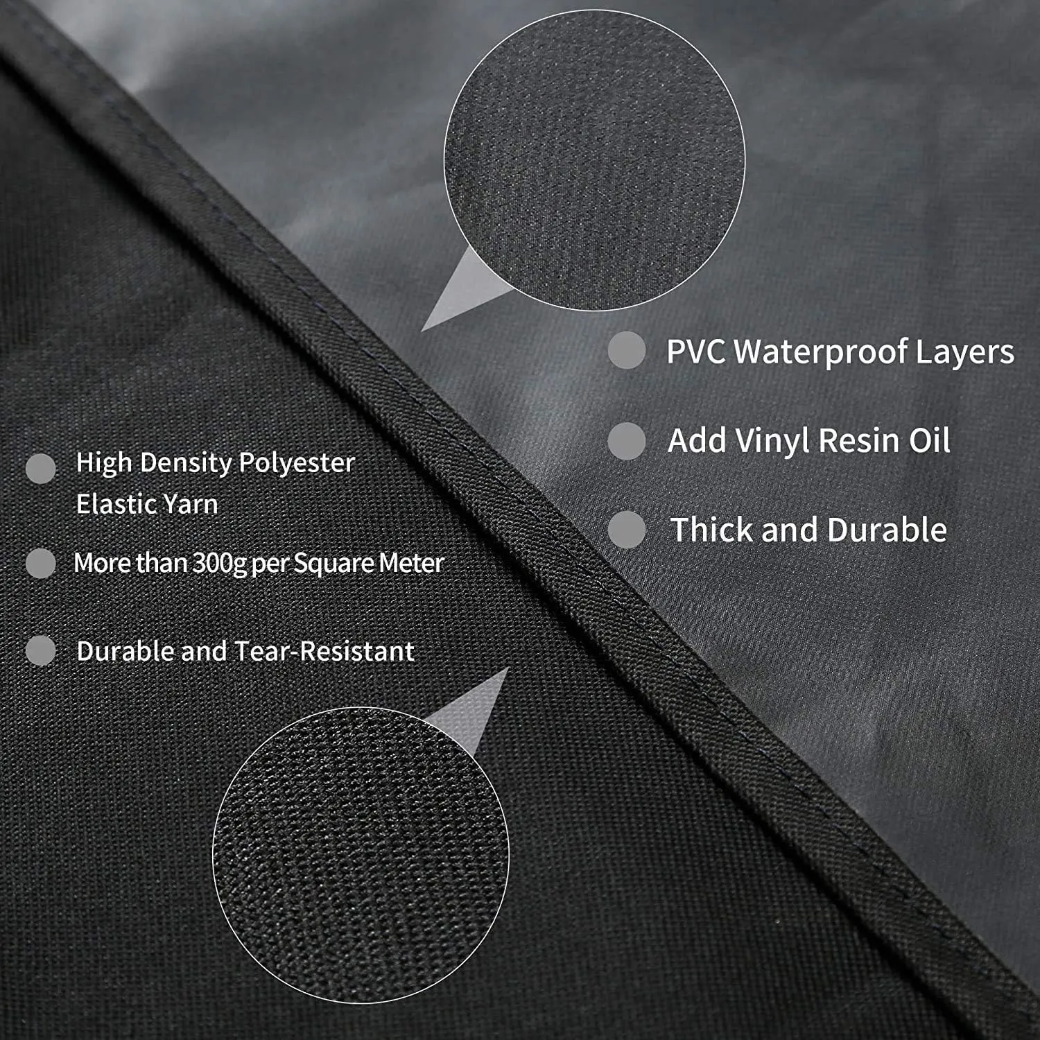 BBQ Grill Cover for Weber Performer Deluxe Charcoal: Heavy Duty Waterproof 22 Inch BBQ Cover for Weber Performer Charcoal Grills