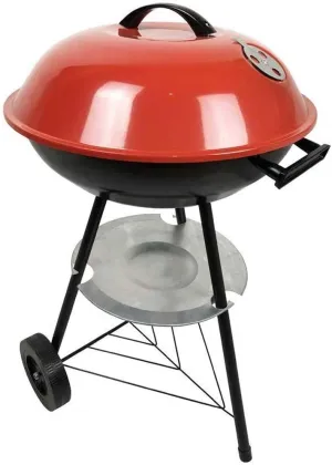 BBQ Grill Portable Charcoal Grill Chrome Exhaust Tray for 5  People Camping Backpacking Picnic Party 44x73 cm