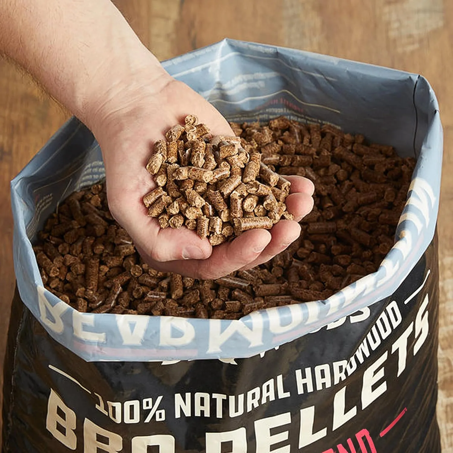 Bear Mountain 2-Pack Wood Pellets for Smoker, Grill & BBQ, 20 Lbs, Gourmet Blend - Premium Hardwood Barbecue Pellets for Indoor and Outdoor Grilling