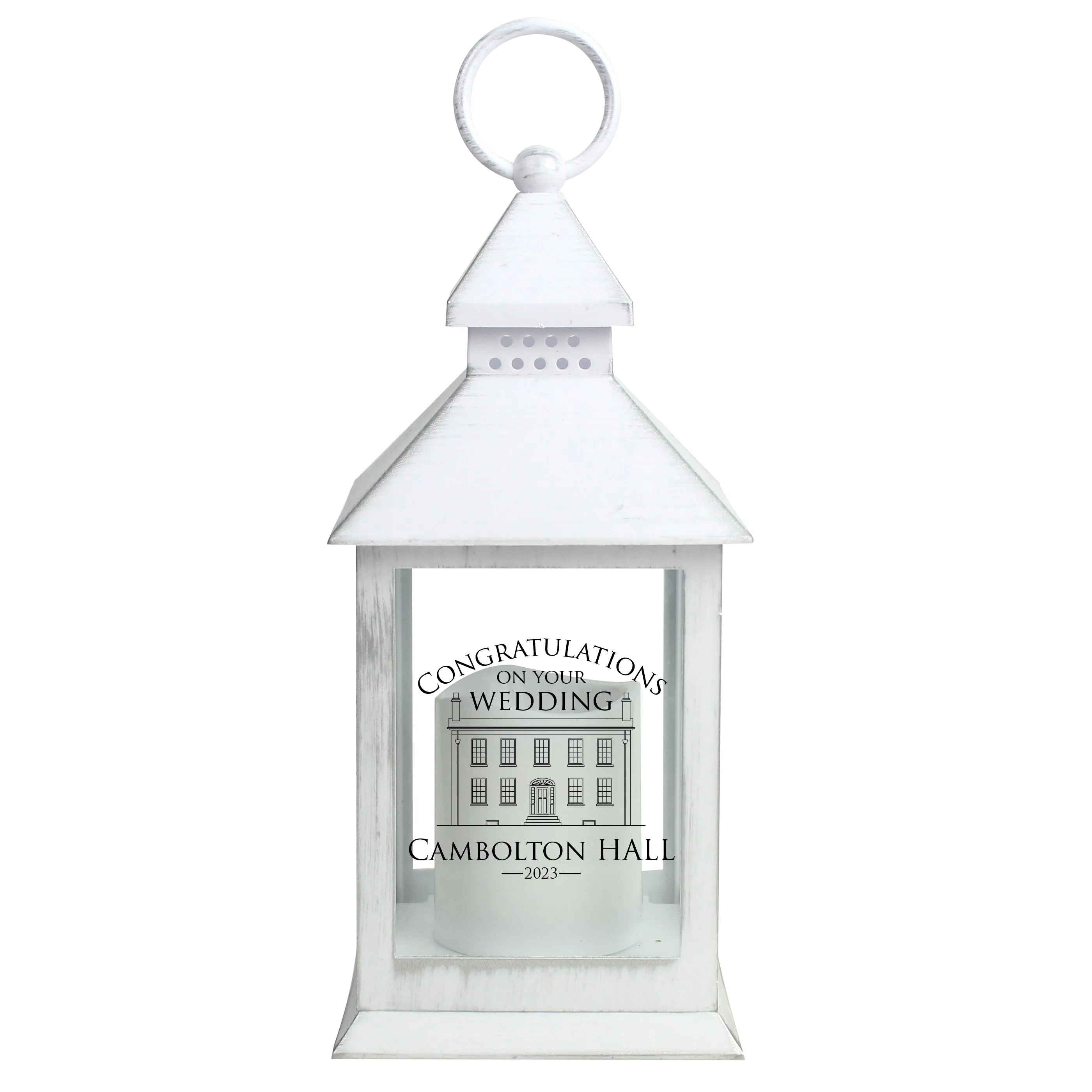 Bespoke Design White Lantern