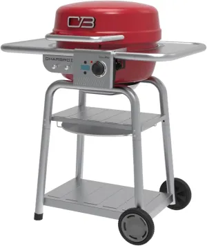 Bistro Pro Electric Grill & Griddle   Charcoal Mode, Red - 25302146