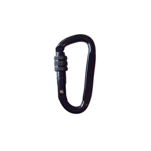 Black Screwgate Carabiner