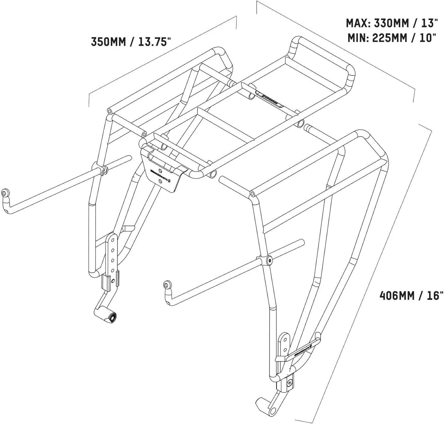 Blackburn Outpost Fat Front or Rear Bike Rack