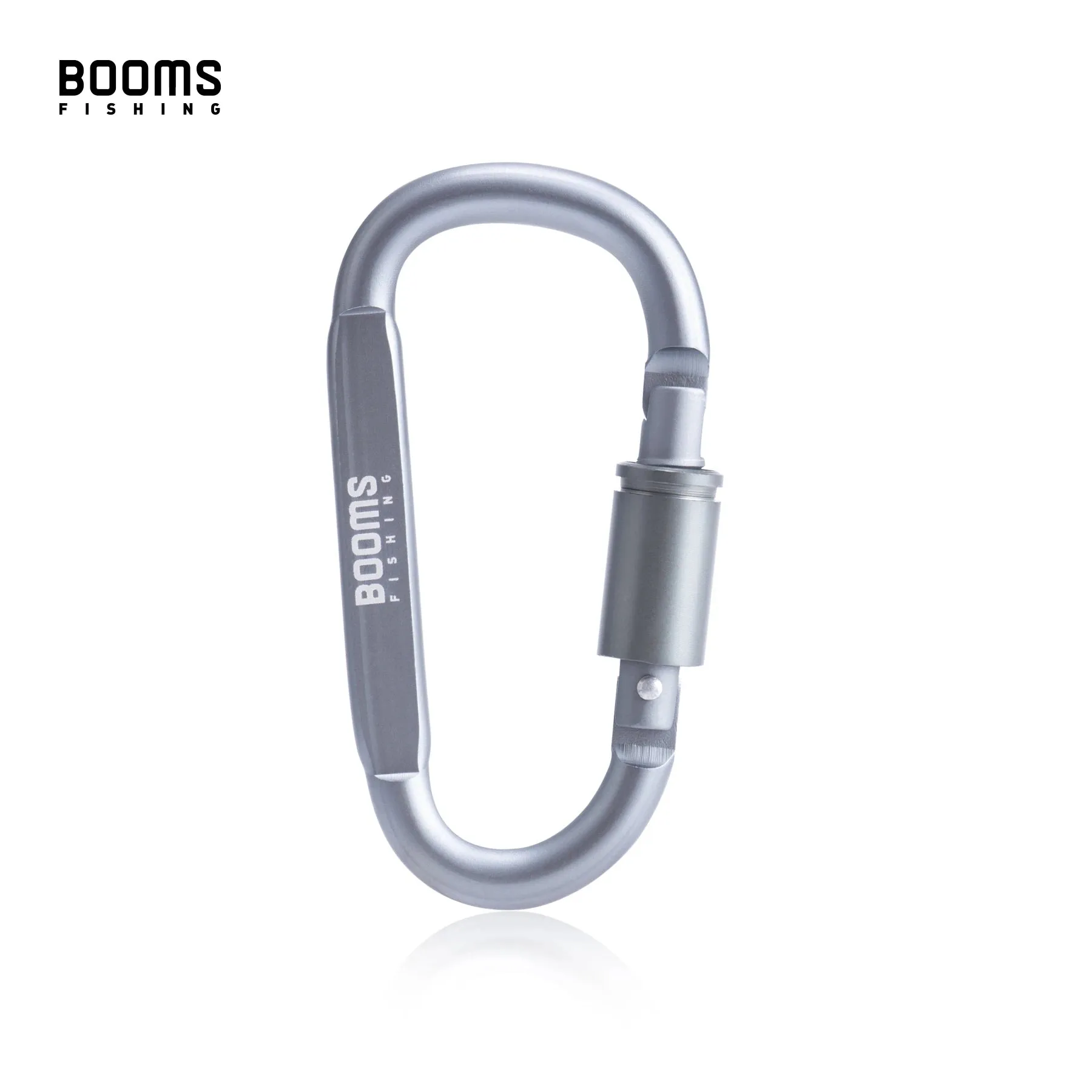 Booms Fishing Survival D-Ring Carabiner Clip - Secure and Versatile Outdoor Equipment
