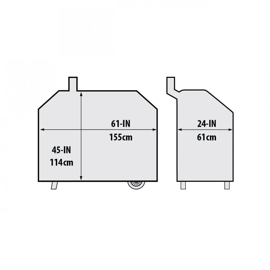 Broil King 140cm Premium Cover - Regal Pellet 400