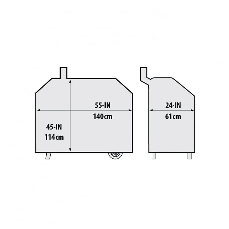 Broil King 140cm Premium Cover - Regal Pellet 400