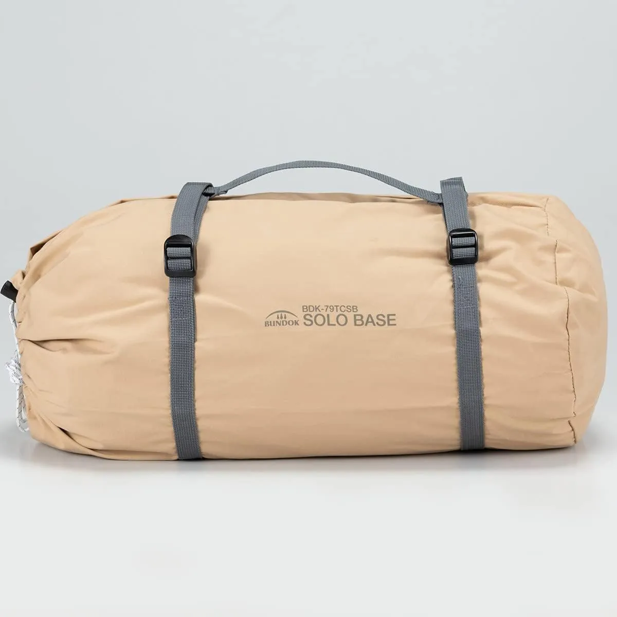 BUNDOK Solo Base BDK-79TC (for 1 Person, Pump Tent, Military Curtain, Storage, Compact, Blended Cotton, Full Closing