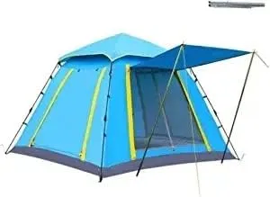 Cabin Tent with Instant Setup Cabin Tent for Camping Sets Up in 60 Seconds ，Easy to Install, Durable, Easy to Carry