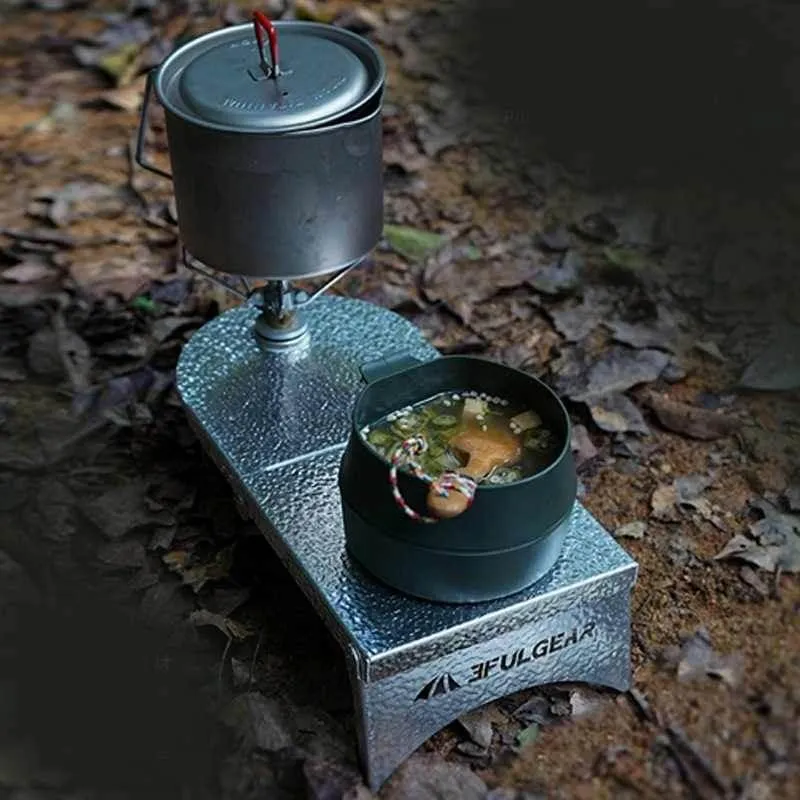 Camping Cooking Table - Foldable Portable Outdoor Station