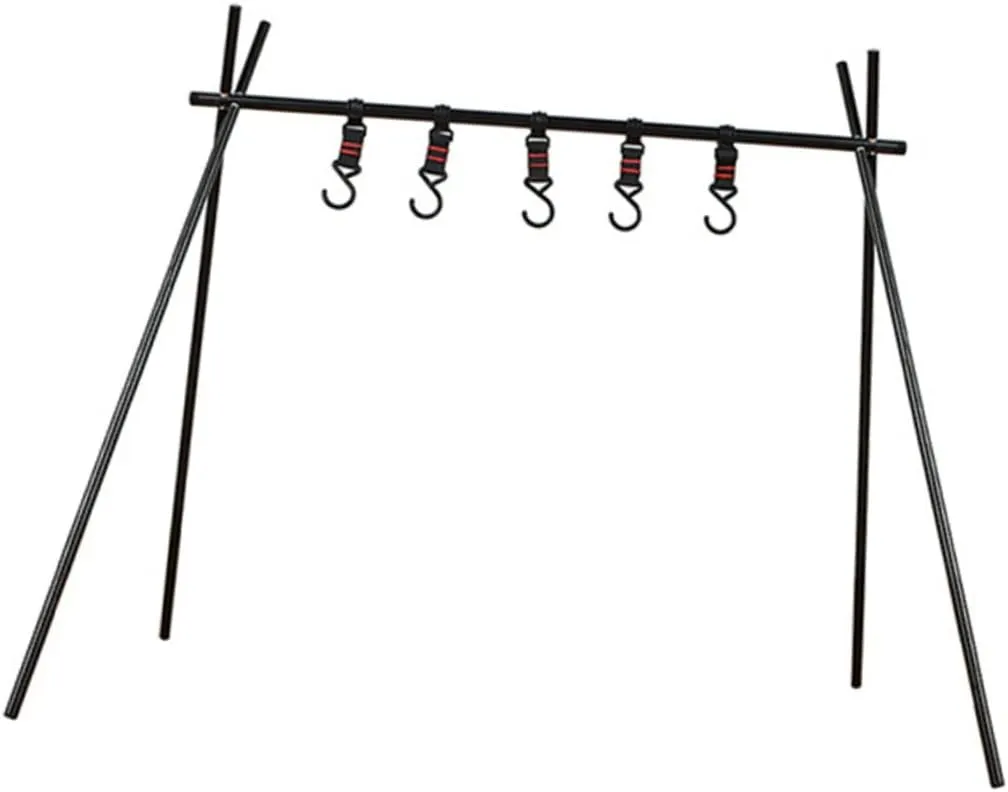Camping Hanging Rack Aluminum Alloy Lightweight Multifunctional Storage Rack