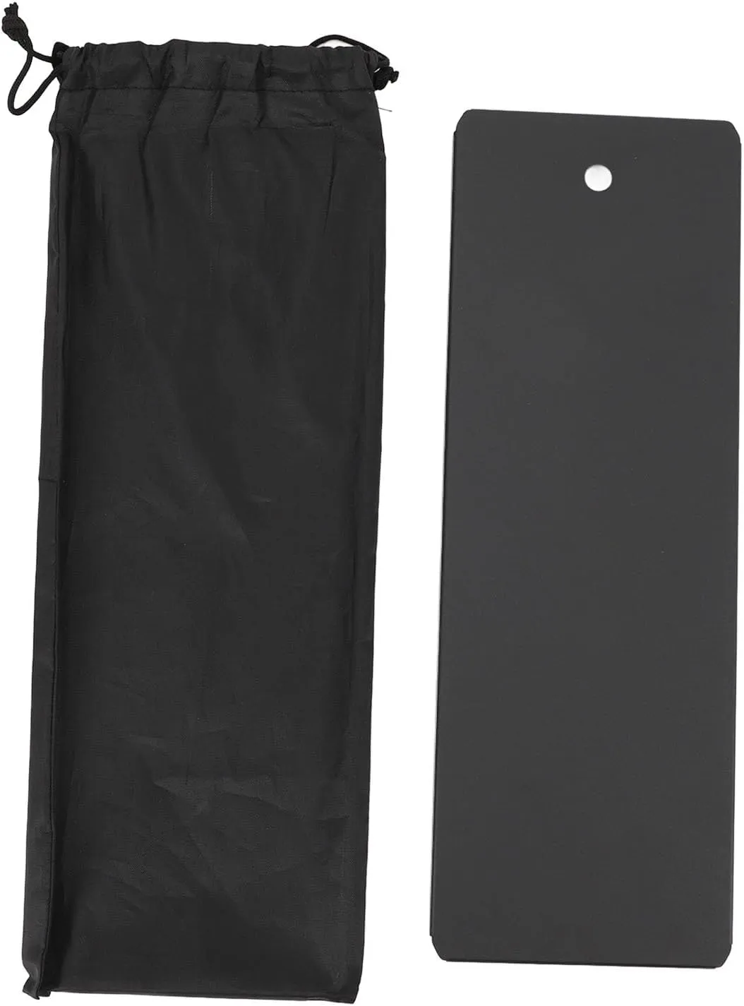 Camping IGT Table Board 0.5 Unit, Lightweight Detachable Aluminum Alloy Construction, Sand Blasted Black Outer layer, Multifunctional Use, Includes Storage , Compatible with IGT Un (Flat Tabletop)