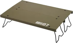Camping Table - Folding Desk, Portable Furniture | Aluminum Alloy Lightweight Picnic Stand for Beach BBQ Backyard Patio Fishing Travel Compact Outdoor surfeca for Meals Cooking Activities