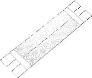CAMPINGMOON 304 Stainless Steel Cooking Grates for Camping Stove Grill Campfire Open Fire with Carry Bag MTG-C (L 19.7 x W 5.1 Cooking grate MTG-C)
