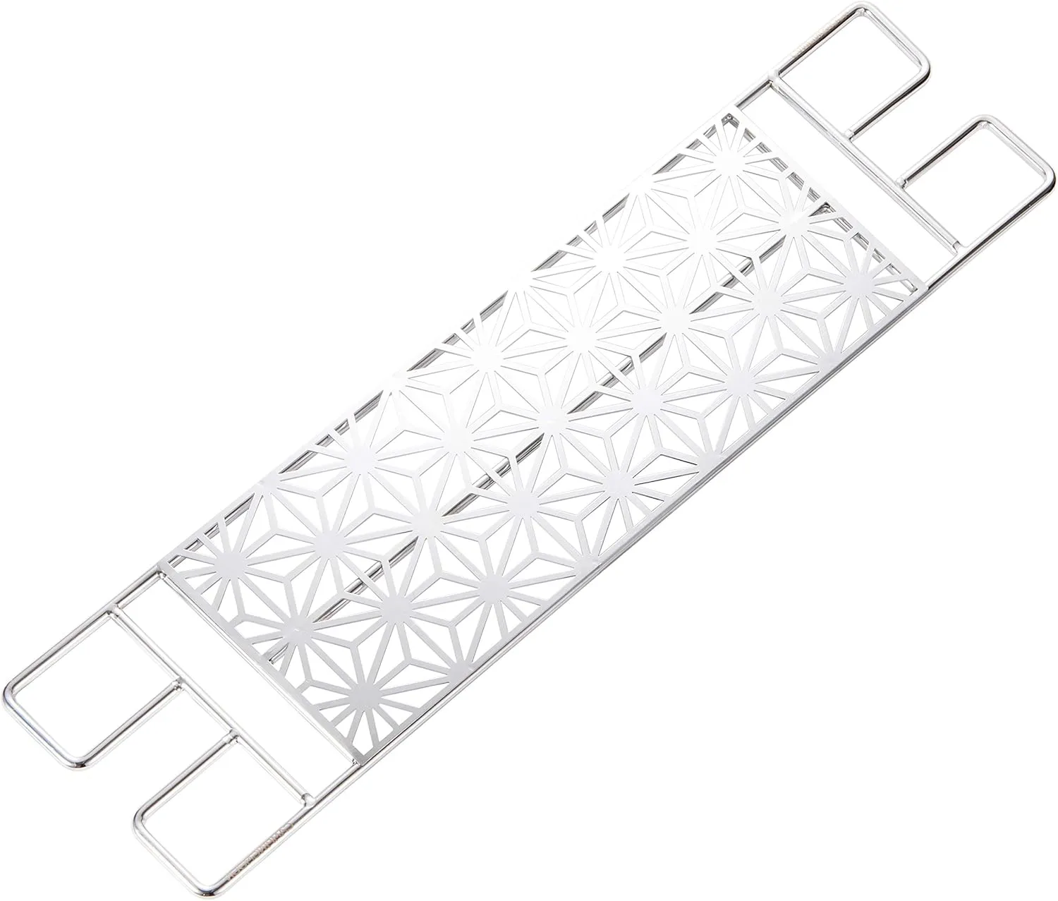CAMPINGMOON 304 Stainless Steel Cooking Grates for Camping Stove Grill Campfire Open Fire with Carry Bag MTG-C (L 19.7 x W 5.1 Cooking grate MTG-C)