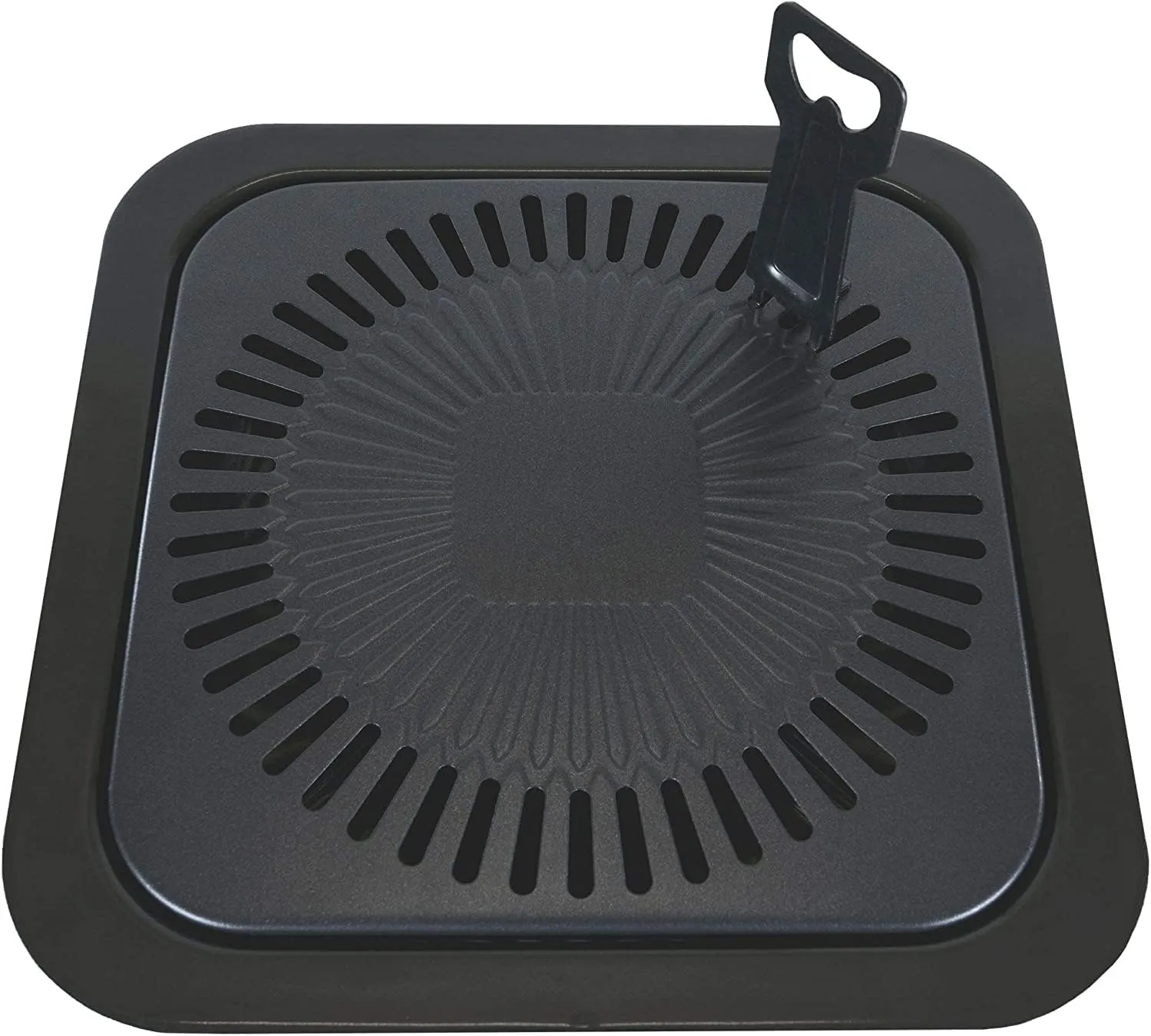 CanCooker Portable Conversion Grill for Multi-Fuel and Portable Cooktops, Black, 12 x 12 x 3