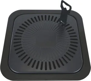 CanCooker Portable Conversion Grill for Multi-Fuel and Portable Cooktops, Black, 12 x 12 x 3