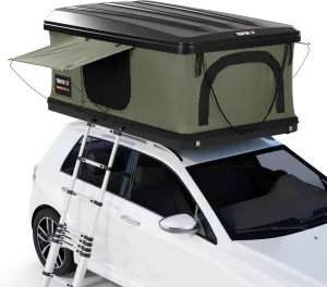 Car Roof Top Tent Classic - Sleeps 2 People - Four Season Camping - Tent Box Roof Tent FITS Most Cars - Gas Assisted Opening, 60 Seconds Set-Up