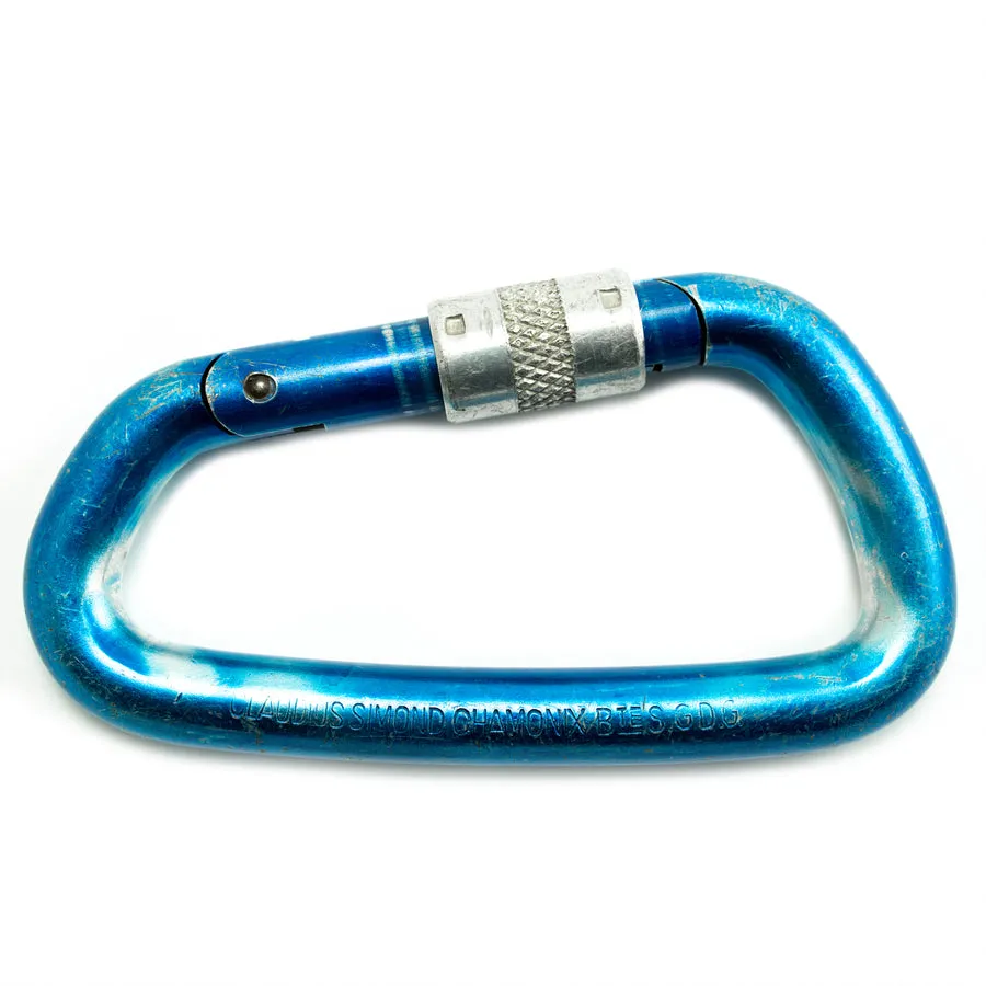 Carabiner D-shaped Screwgate