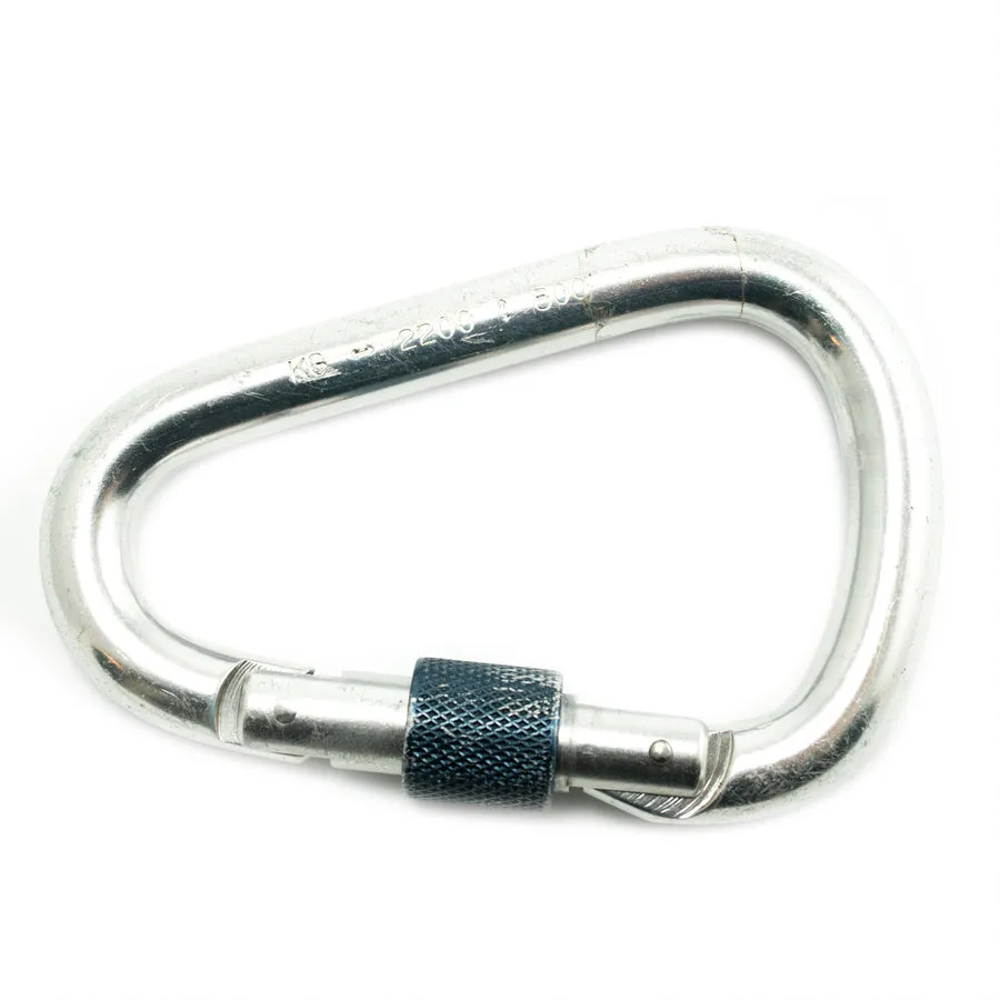 Carabiner D-shaped Screwgate