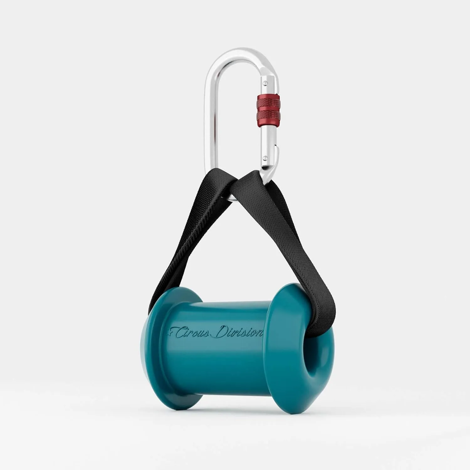 Certified Aerial Fabric Hook with Anchor Ring and Screw-Lock Carabiner