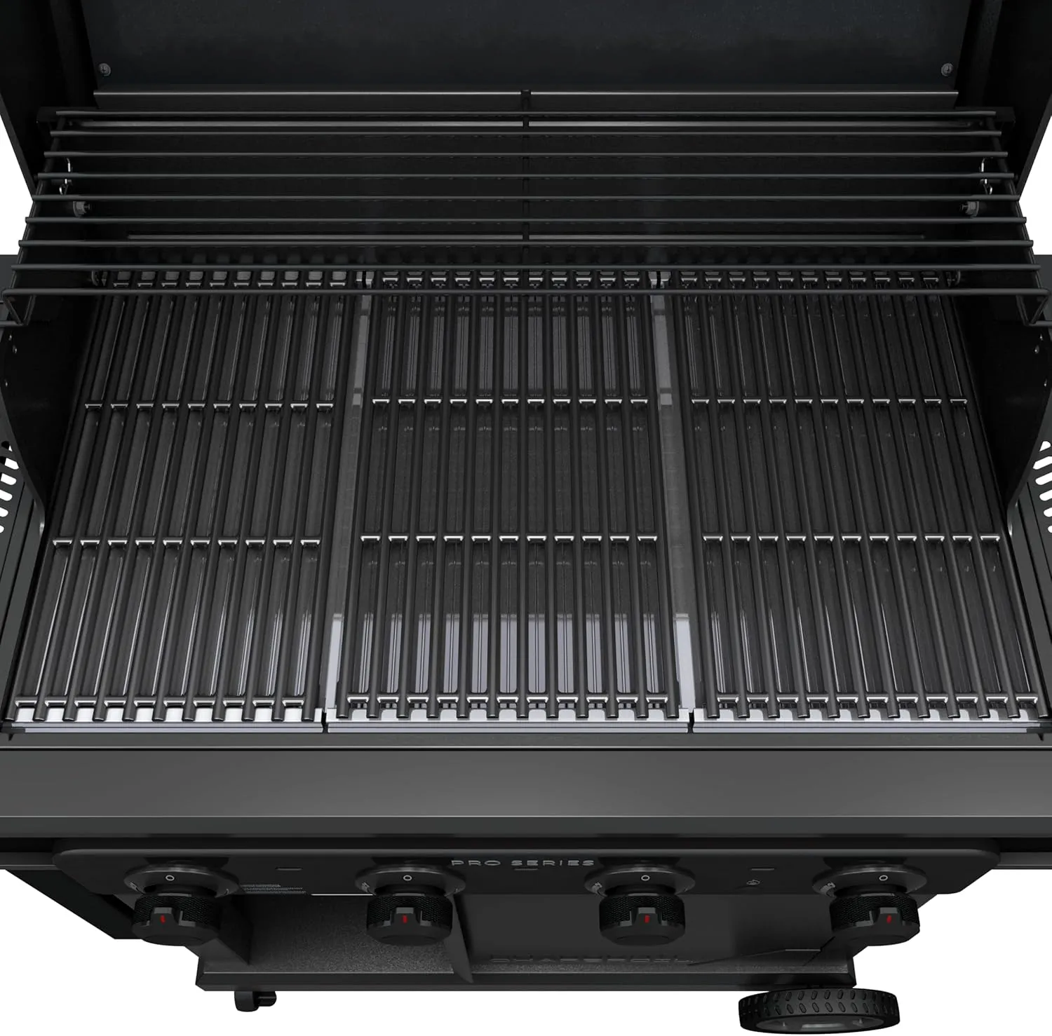 Char-Broil® Pro Series™ with Amplifire™ Infrared Technology 4-Burner Propane Gas Grill Cabinet with Side Burner, Black - 463281024