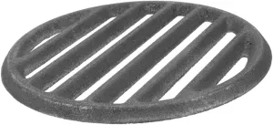 Charcoal Grill Grate Durable Round Iron Fire Pit Cooking Rack for Outdoor BBQ Camping and Family Gatherings Quick Heating Easy to Clean
